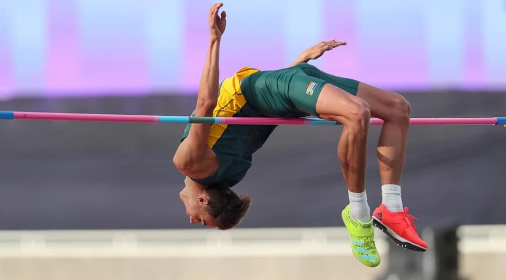 Tuks high jumper likes setting big goals
